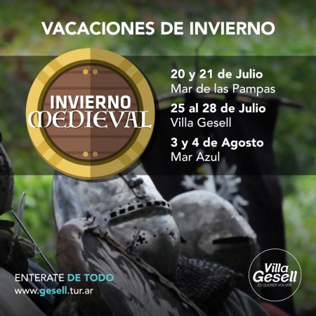 INVIERNO MEDIEVAL EN VILLA GESELL: UN ATRACTIVO ÚNICO 