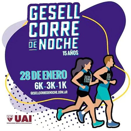 Gesell corre de noche - 15 años
