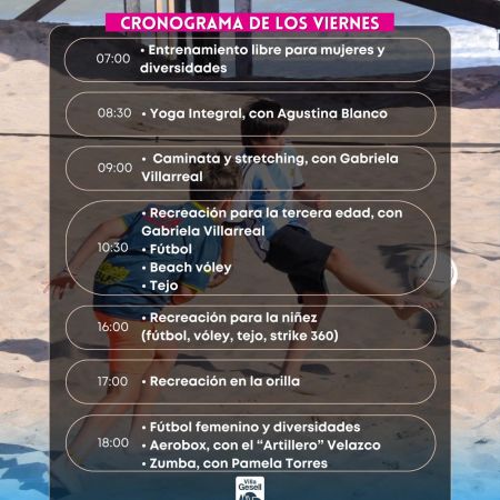 Playa Deportiva Inclusiva 2023