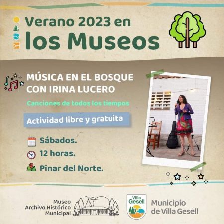 Música en el bosque con Irina Lucero