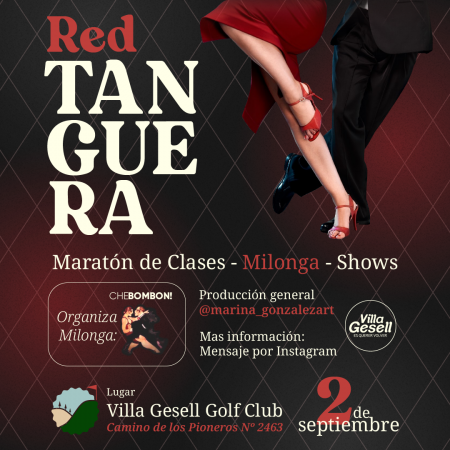 RED TANGUERA, UN EVENTO A PURO TANGO