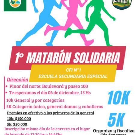 1° Maratón Solidaria - CFI N° 1
