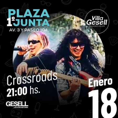 Villa Gesell vibra al ritmo del Rock y el Blues en la hist&oacute;rica Plaza Primera Junta