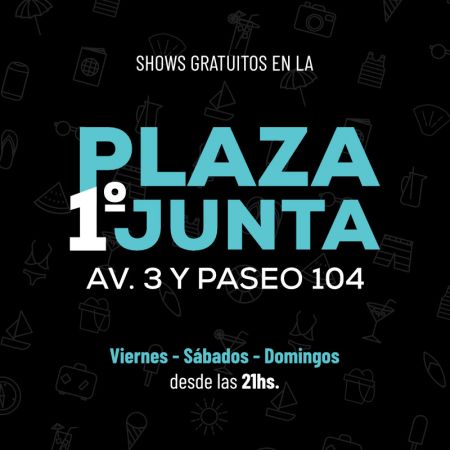 Villa Gesell vibra al ritmo del verano: shows gratuitos en la Plaza Primera Junta