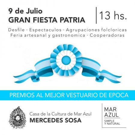 Gran Fiesta Patria del 9 de Julio