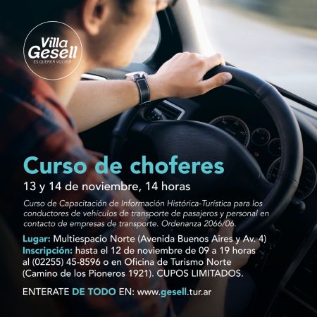 SEGUNDA EDICIÓN DEL CURSO DESTINADO A CHOFERES