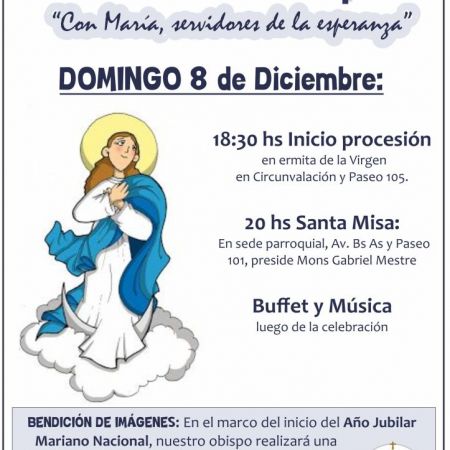 Celebración Patronal de la Inmaculada Concepción de María