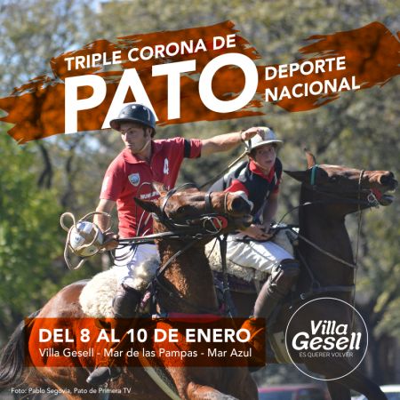 TRIPLE CORONA DE PATO DEPORTE NACIONAL EN VILLA GESELL