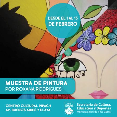Muestra de pintura por Roxana Rodrigues