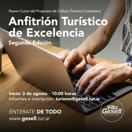 Nueva edición del Curso del Programa de Cultura Turística Ciudadana: "Anfitrión Turístico de Excelencia"