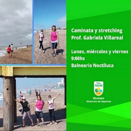 Caminata y Stretching 