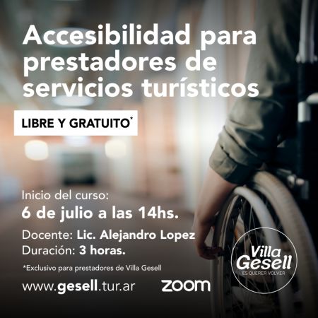 Curso de "Accesibilidad para prestadores de servicios turísticos"