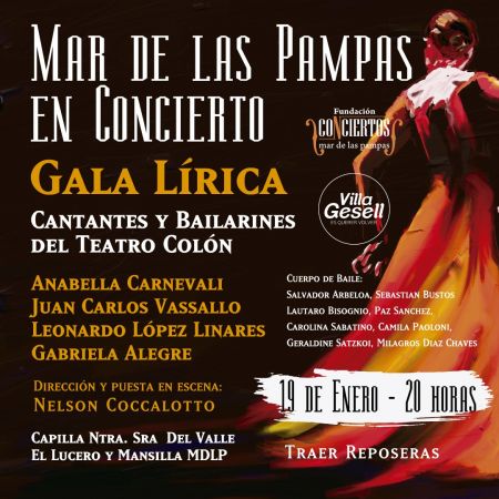 MAR DE LAS PAMPAS EN CONCIERTO Presenta  