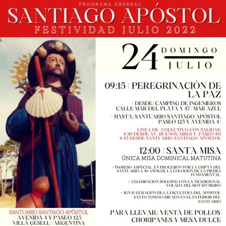 XXVII FIESTA DE SANTIAGO APOSTOL 