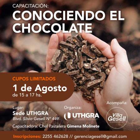 CAPACITACIONES EN PRODUCCIÓN DE CHOCOLATES