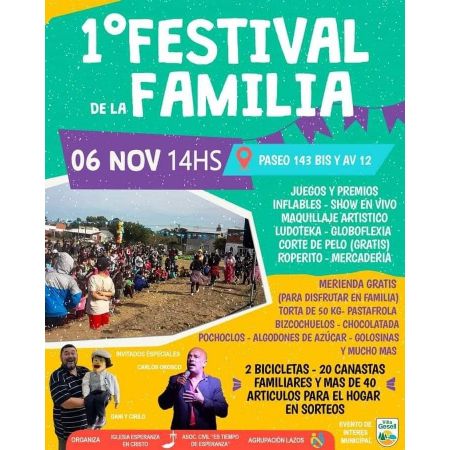 1° Festival de la familia
