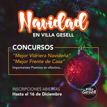 Concurso de Navidad en Villa Gesell