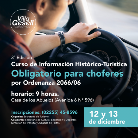Última edición del año del Curso de Información Histórico-Turística. 