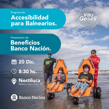 Programa de Accesibilidad y Presentación de Beneficios Banco Nación