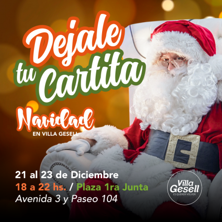DEJALE TU CARTITA A PAPÁ NOEL