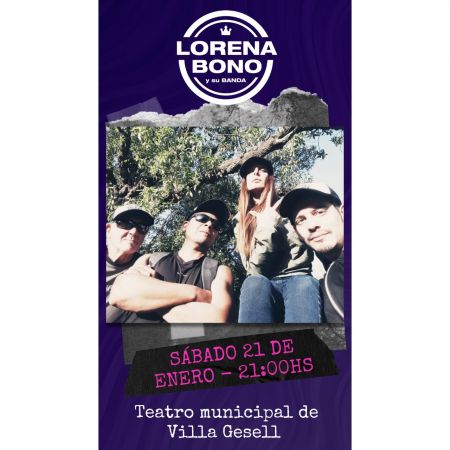 Lorena Bono y su banda