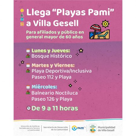 Playas PAMI
