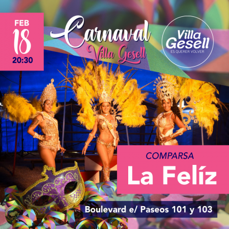 Carnaval - Comparsa La Feliz (Mar del Plata)