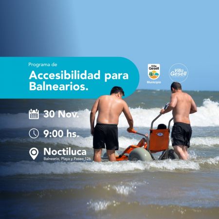 PROGRAMA PLAYAS ACCESIBLES VERANO 2023/2024 