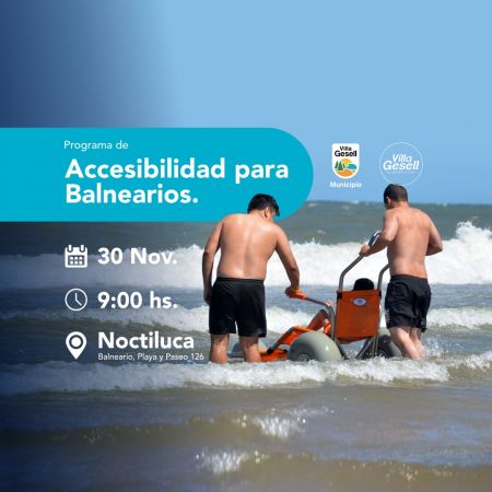 PROGRAMA PLAYAS ACCESIBLES VERANO 2023/2024 