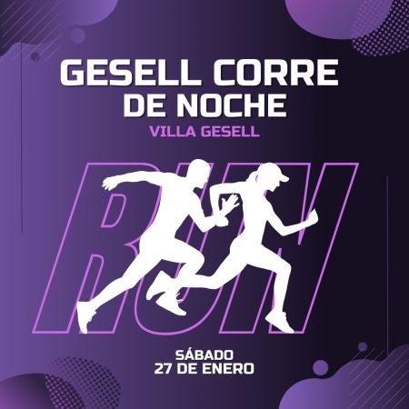 16° Gesell corre de noche
