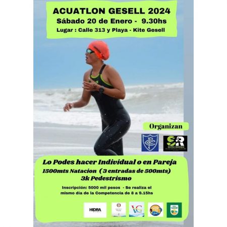 Acuatlón Gesell 2024