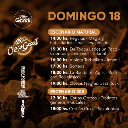 “CHOCOGESELL” FIESTA NACIONAL DEL CHOCOLATE ARTESANAL