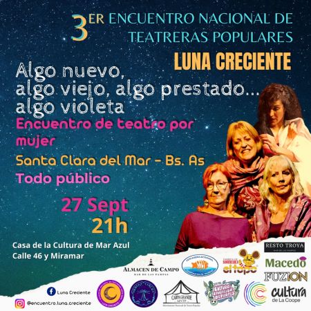 3° Encuentro Nacional de Teatreras Populares 