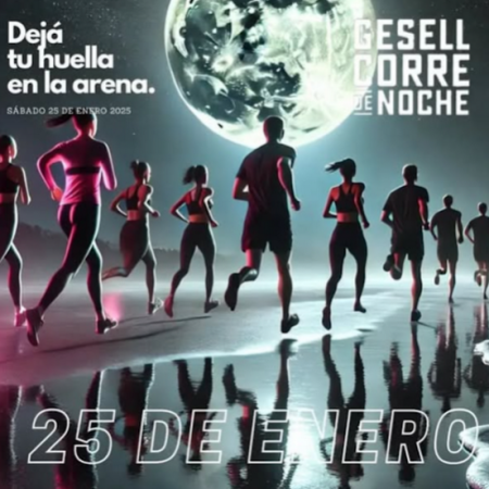 17° Gesell corre de noche