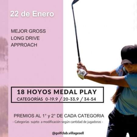 Abierto de Damas 2026 - Villa Gesell Golf Club