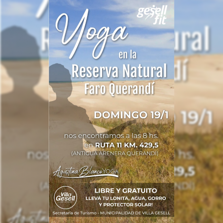 Yoga en la Reserva Natural Faro Querandí