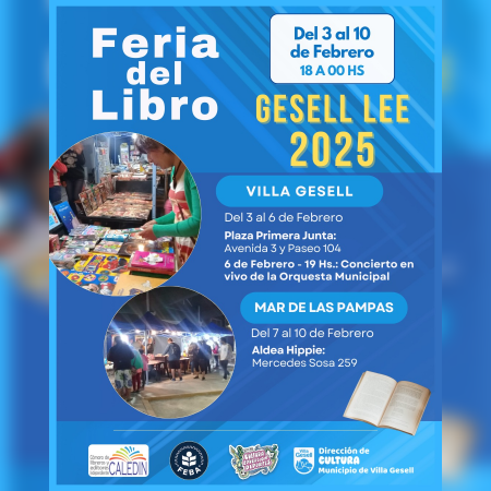 Gesell Lee 2025, Feria del libro