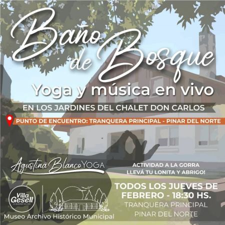 Baño de Bosque, Yoga