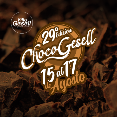 PREINSCRIPCIONES A LA 29° FIESTA NACIONAL DEL CHOCOLATE ARTESANAL “CHOCOGESELL 2025”