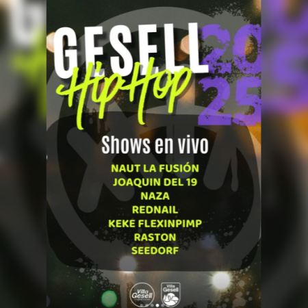Gesell Hip Hop - Edición 2025 - Festival
