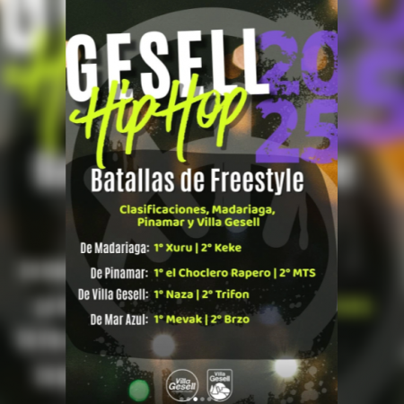 Gesell Hip Hop - Edición 2025 - Festival