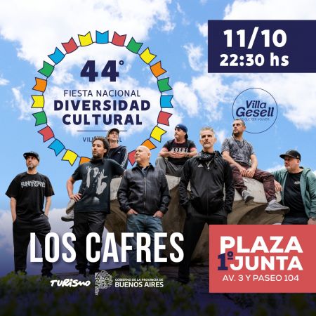 Los Cafres (Fiesta Nacional de la Diversidad Cultural)