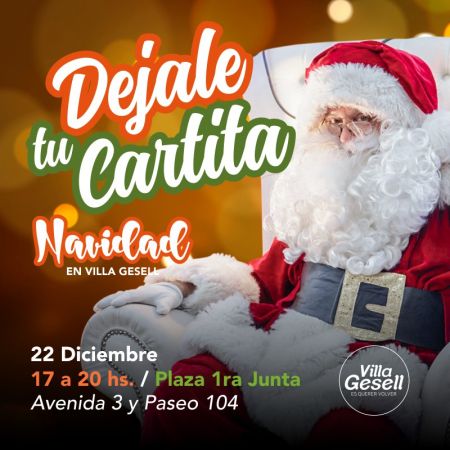 &iexcl;Dejale tu cartita a Pap&aacute; Noel!