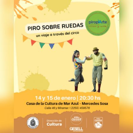 Piro sobre ruedas - Circo
