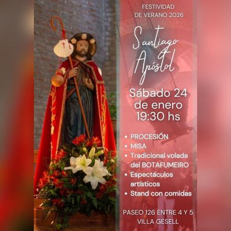 Santiago Apóstol - Festividad de Verano