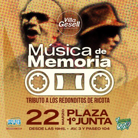 Villa Gesell invita a "M&uacute;sica de Memoria": Un tributo a Charly, Spinetta y Los Redondos
